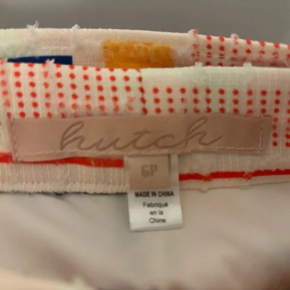 Anthropologie Hutch Multicolor A-Line Skirt with Belt - Picture 2 of 6